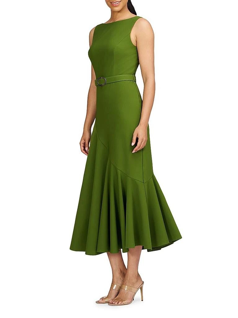 knee length dresses for ladies Giovana Midi Dress – Kay Unger