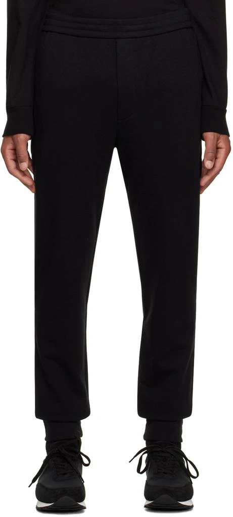 The Row Black Edgar Sweatpants 1