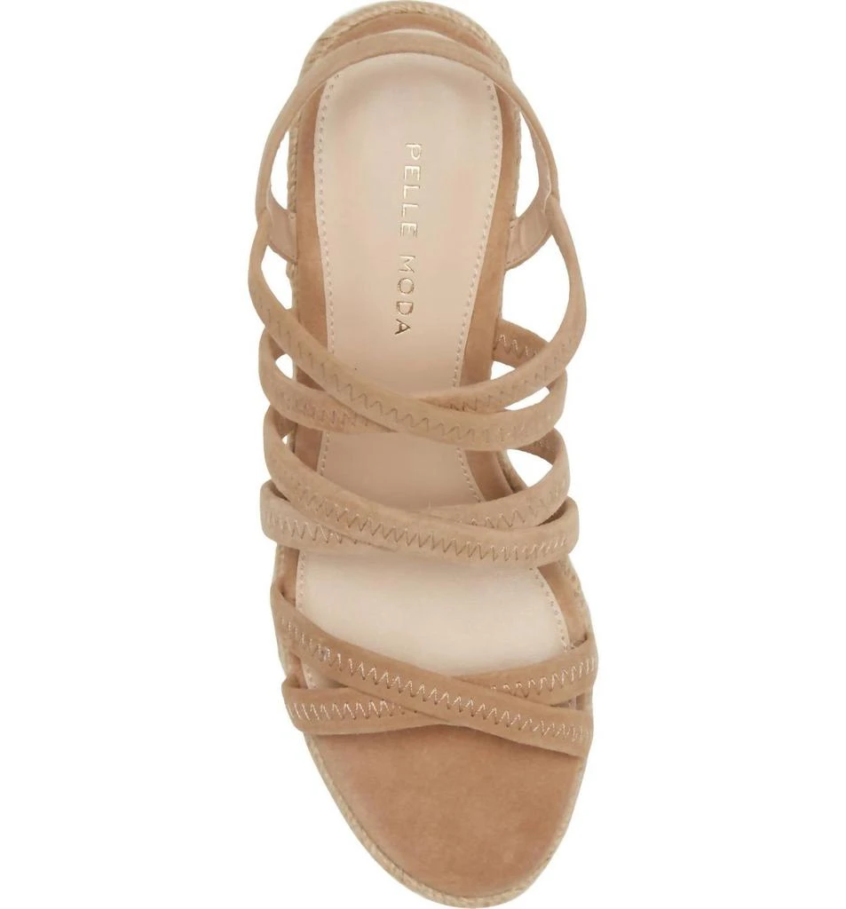 Pelle Moda Kortez Wedge In Latte 2