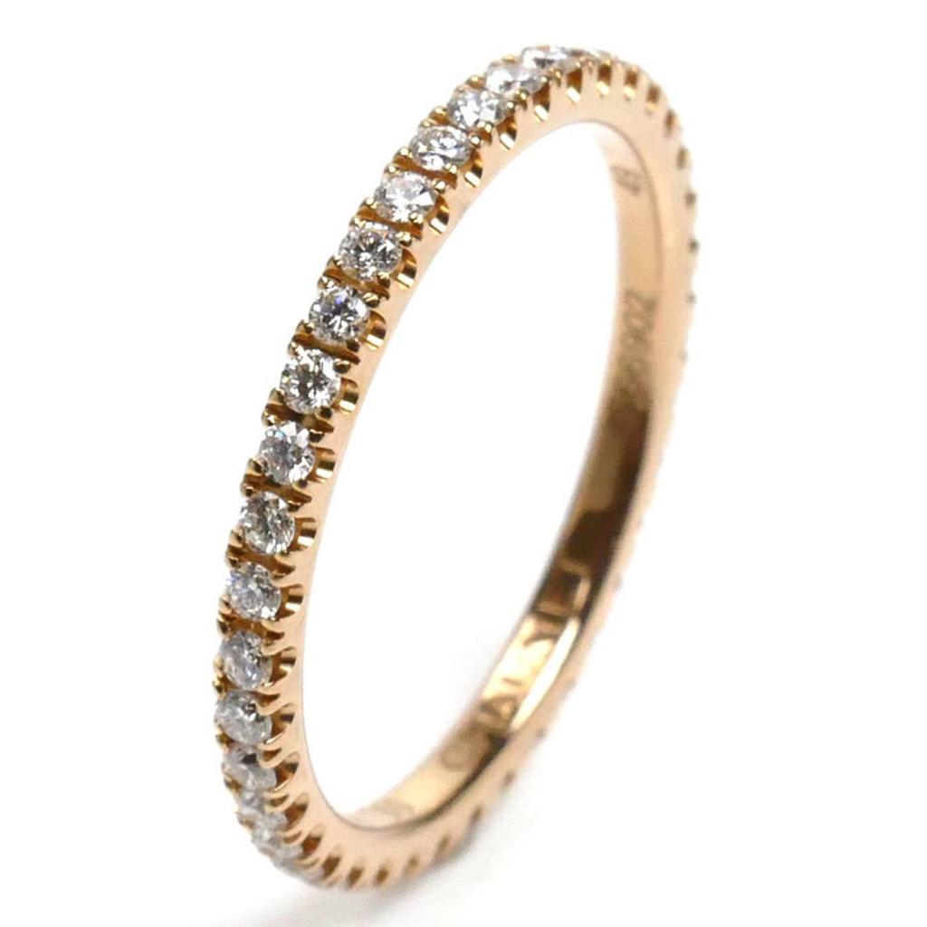 Chaumet pink gold (18K) Band Ring (Pre-Owned)