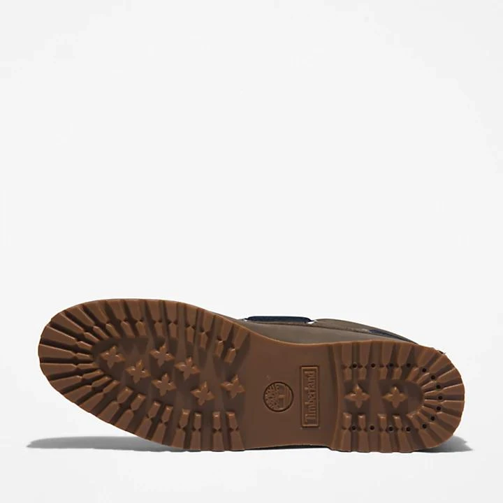 Timberland 3-Eye Lug Handsewn Boat Shoe for Men in Greige 3