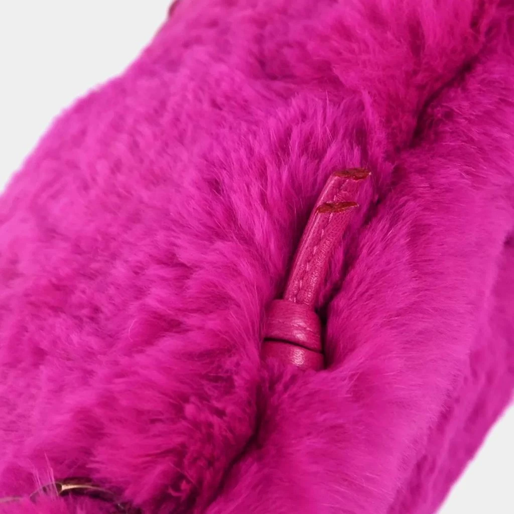 Chanel Chanel Purple Fur Chain Shoulder Bag 10