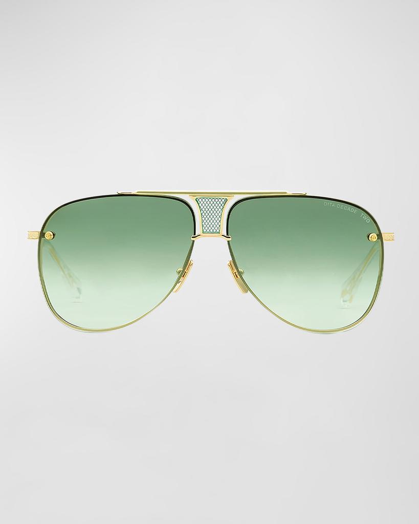Dita Men's Decade-Two Titanium Aviator Sunglasses