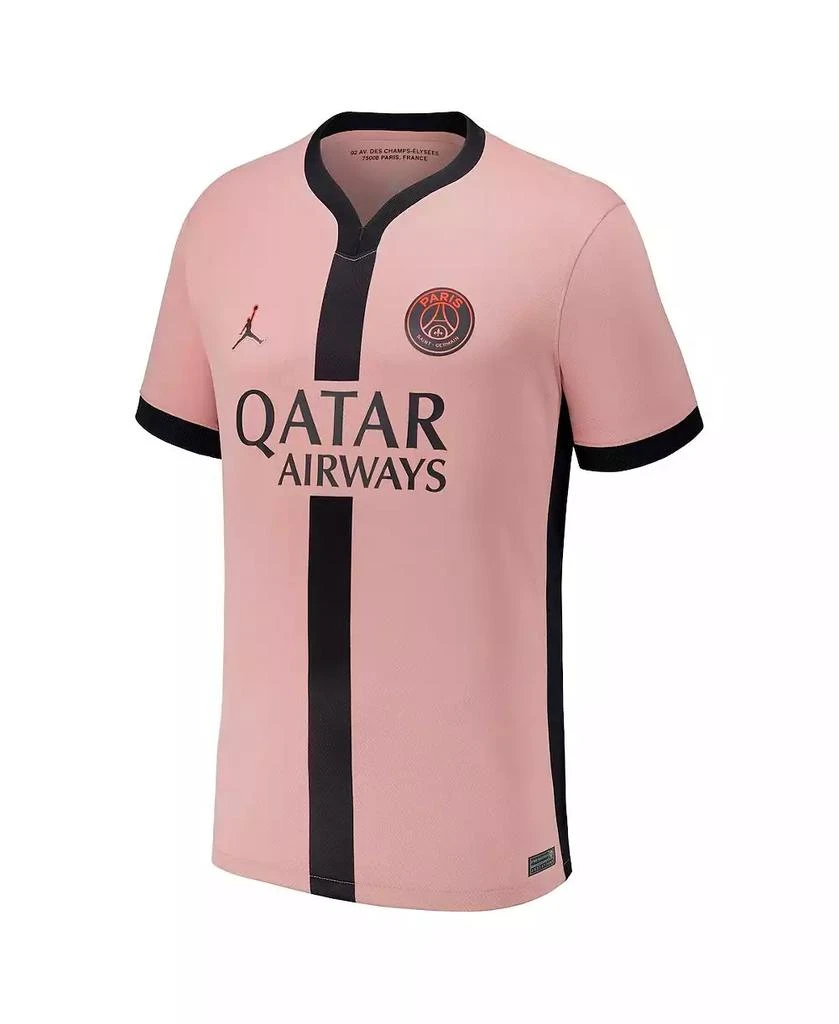 Jordan Big Boys and Girls Pink Paris Saint-Germain 2024/25 Third Replica Jersey 2