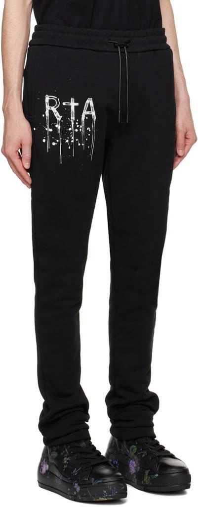 RTA Black Owen Sweatpants 2