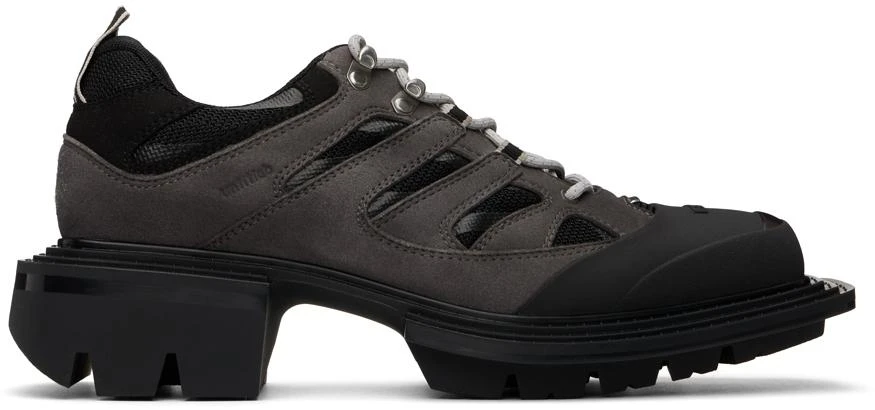 untitlab® Gray & Black Reel Hiker Derbys 1