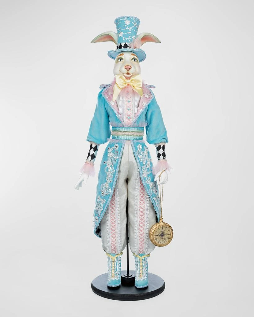 Katherine's Collection 32" White Rabbit Doll Figure 1