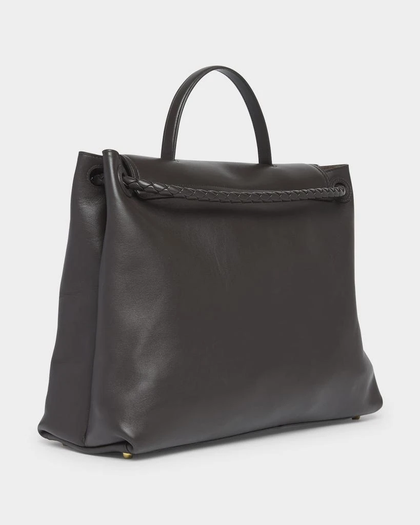 Bottega Veneta Andiamo Large Leather Top-Handle Bag 3