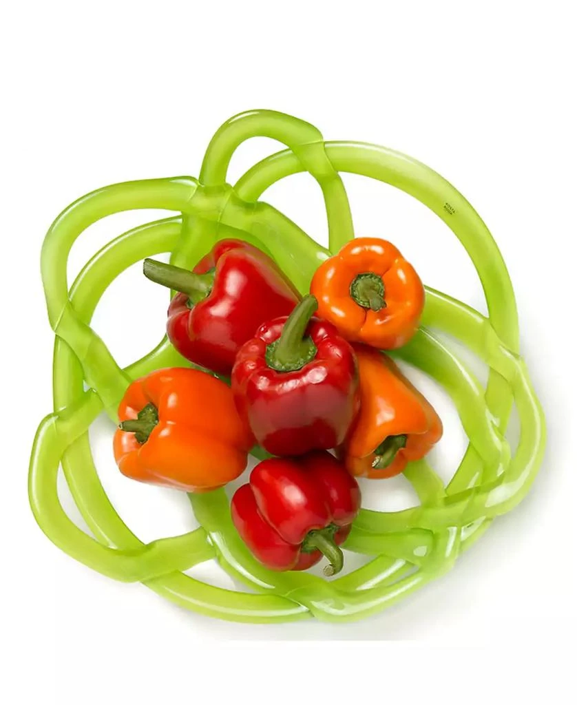 Kosta Boda 15" Colored Basket Bowl 4