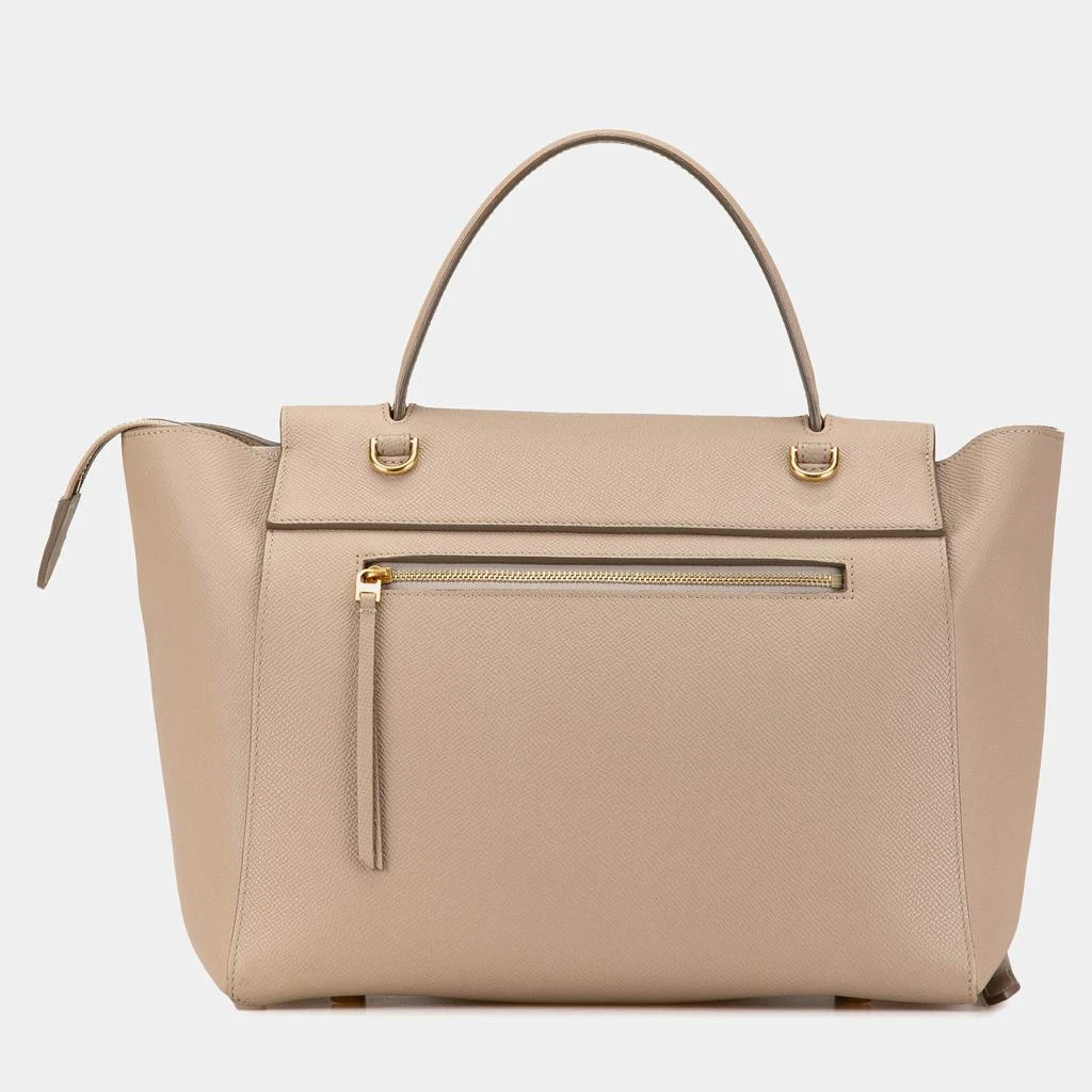 Celine Celine Light Taupe Grained Calfskin Micro Belt Bag  3