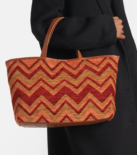 Missoni Zigzag Medium canvas tote bag 6