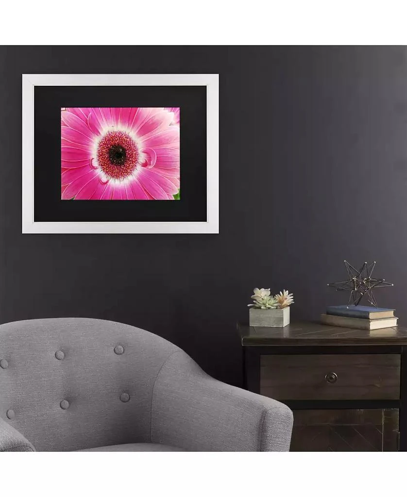 Trademark Global Kurt Shaffer Pink Gerber Matted Framed Art - 20" x 25" 3