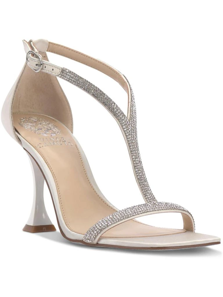 Vince Camuto Sorthand  Womens Satin Jeweled Pumps 1