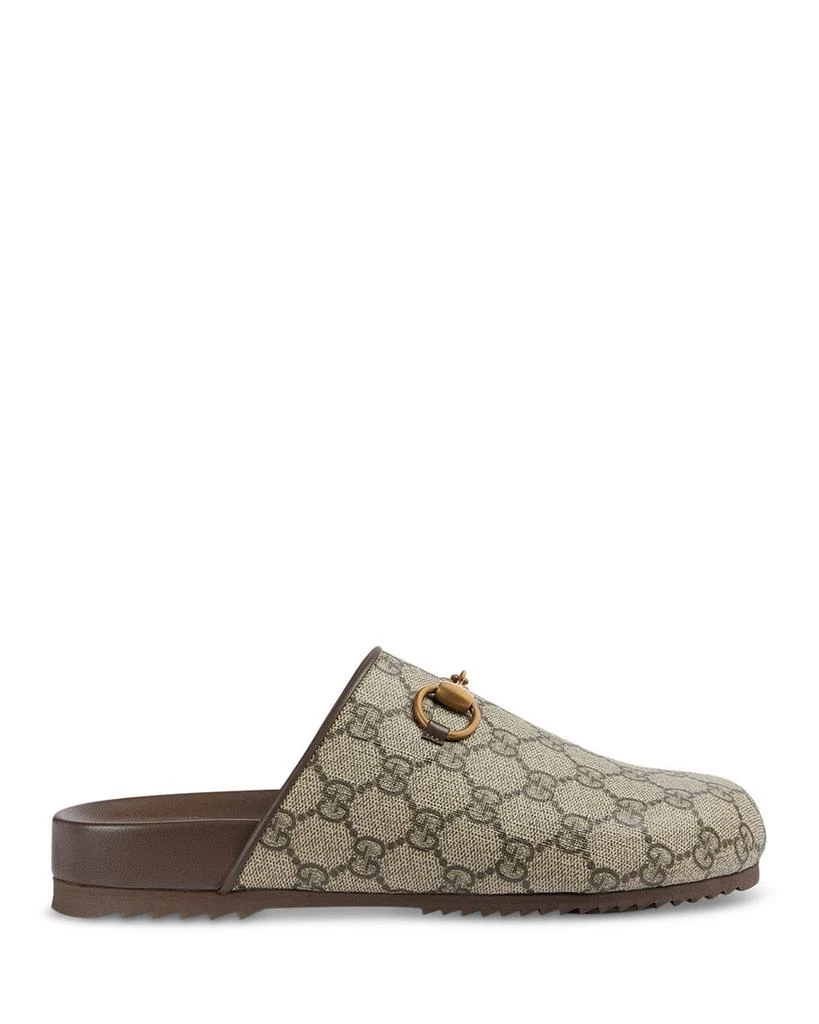Gucci Women's GG Supreme Horsebit Slippers 2
