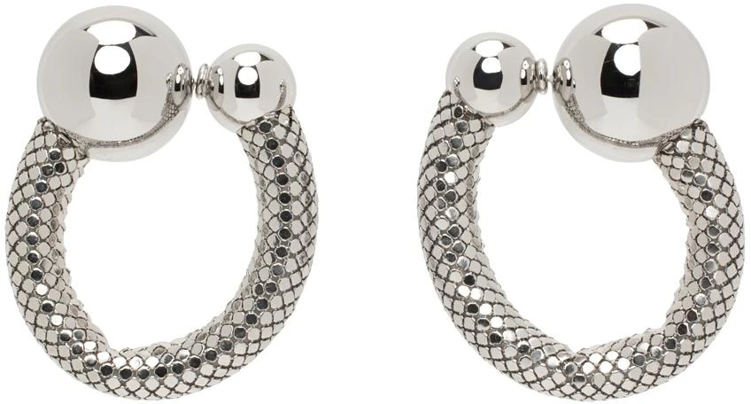 Rabanne Silver Boucle D
Oreill Earrings