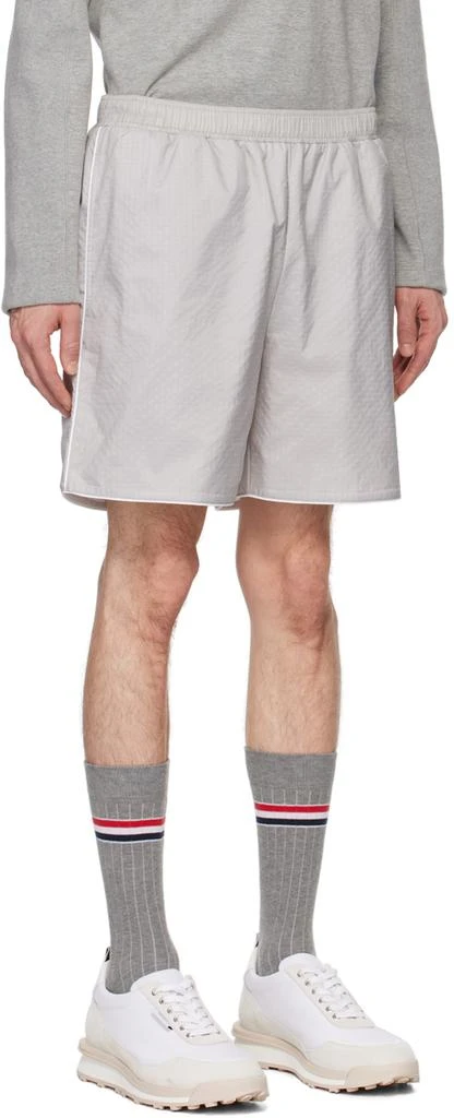 Thom Browne Gray Piping Shorts 2
