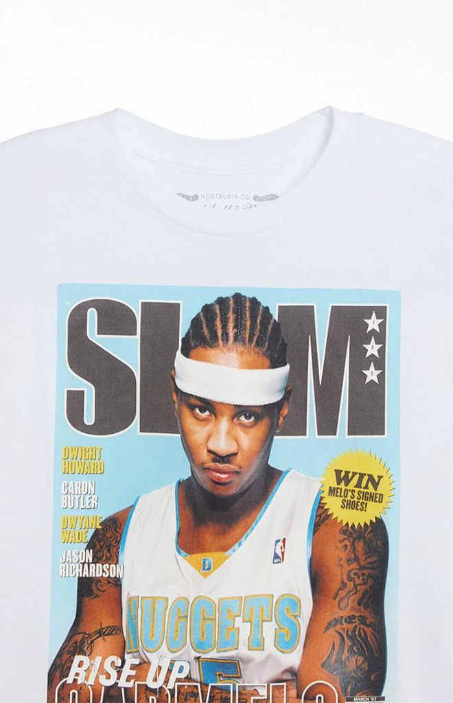 Mitchell & Ness Slam Cover Denver Nuggets Carmelo Anthony T-Shirt 2