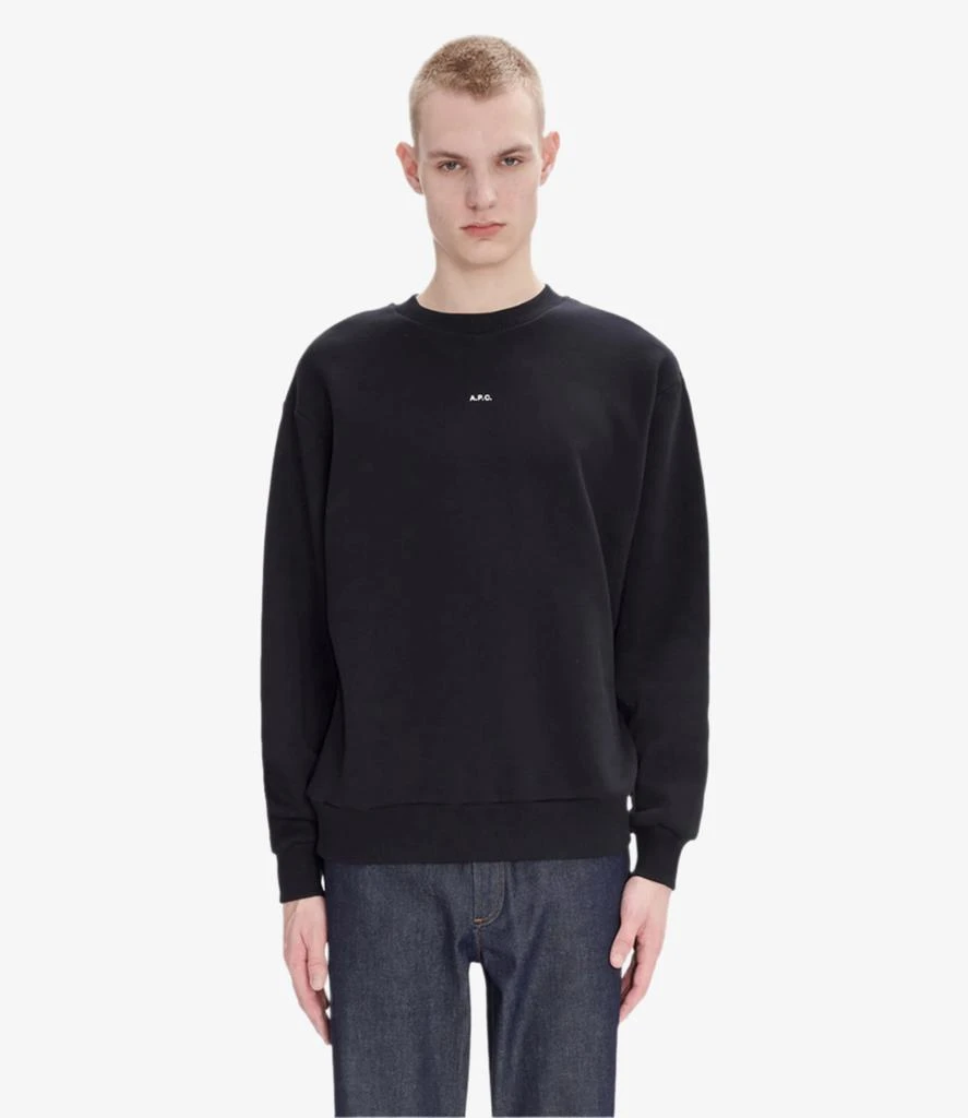 A.P.C. Boxy Micro Logo sweatshirt 1