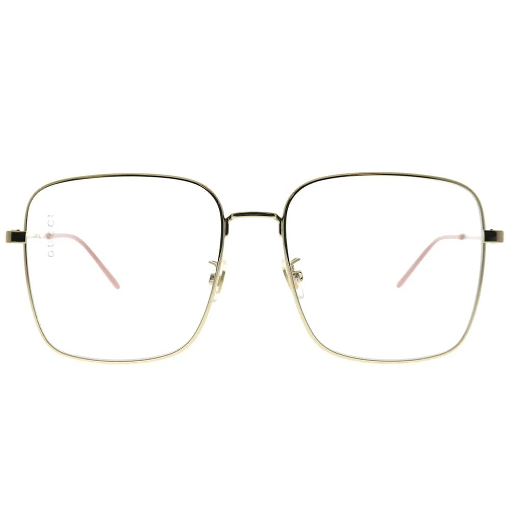 Gucci Logo GG 0445O 001 Womens Square Eyeglasses 56mm 2