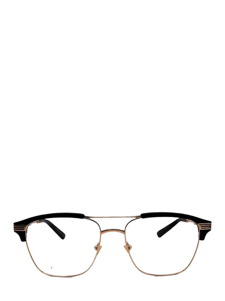 Gucci Gucci Eyewear Pilot Frame Glasses 1