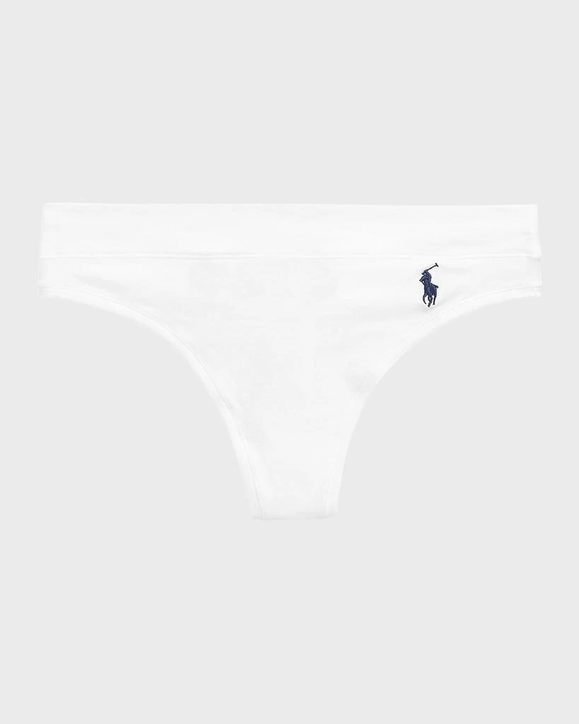 Ralph Lauren Mid-Rise Organic Cotton Thong 2