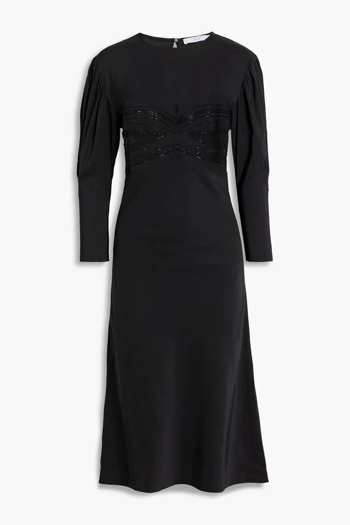 Maldi embellished crepe de chine midi dress  On Sale Now with Up to 85%  Off | Discover Exclusive Deals & Savings at BeyondStyle  Authentic IRO  women|midi dresses|clothing|dresses with Limited-Time Discounts,