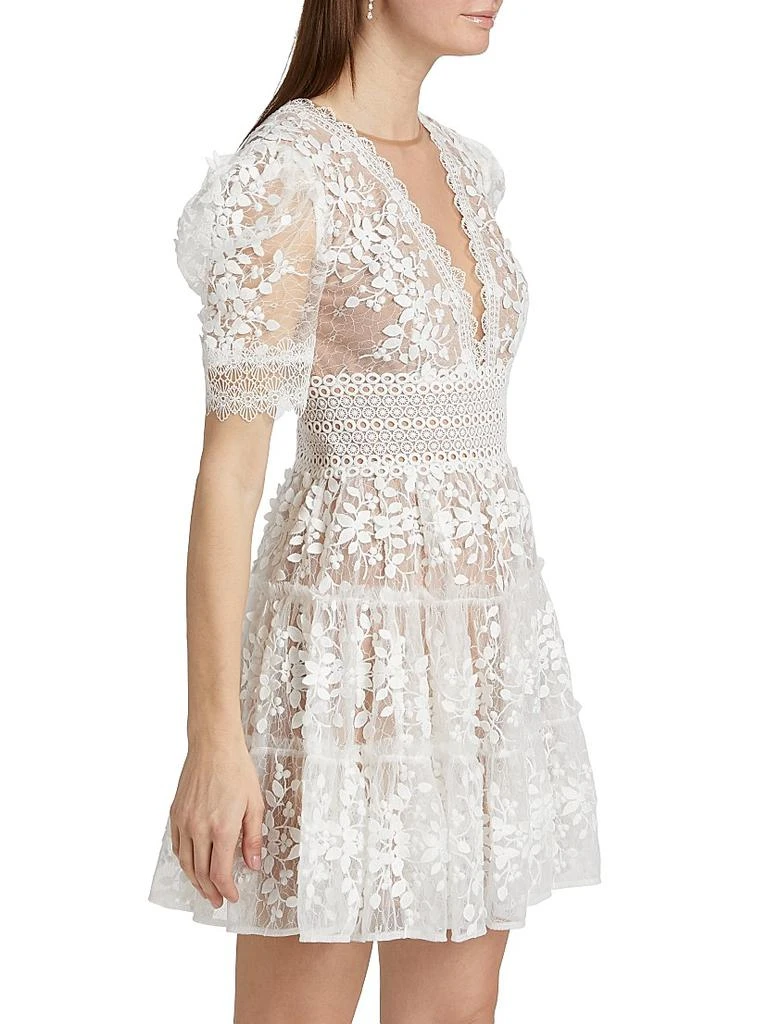 BRONX AND BANCO Megan Lace Minidress 4