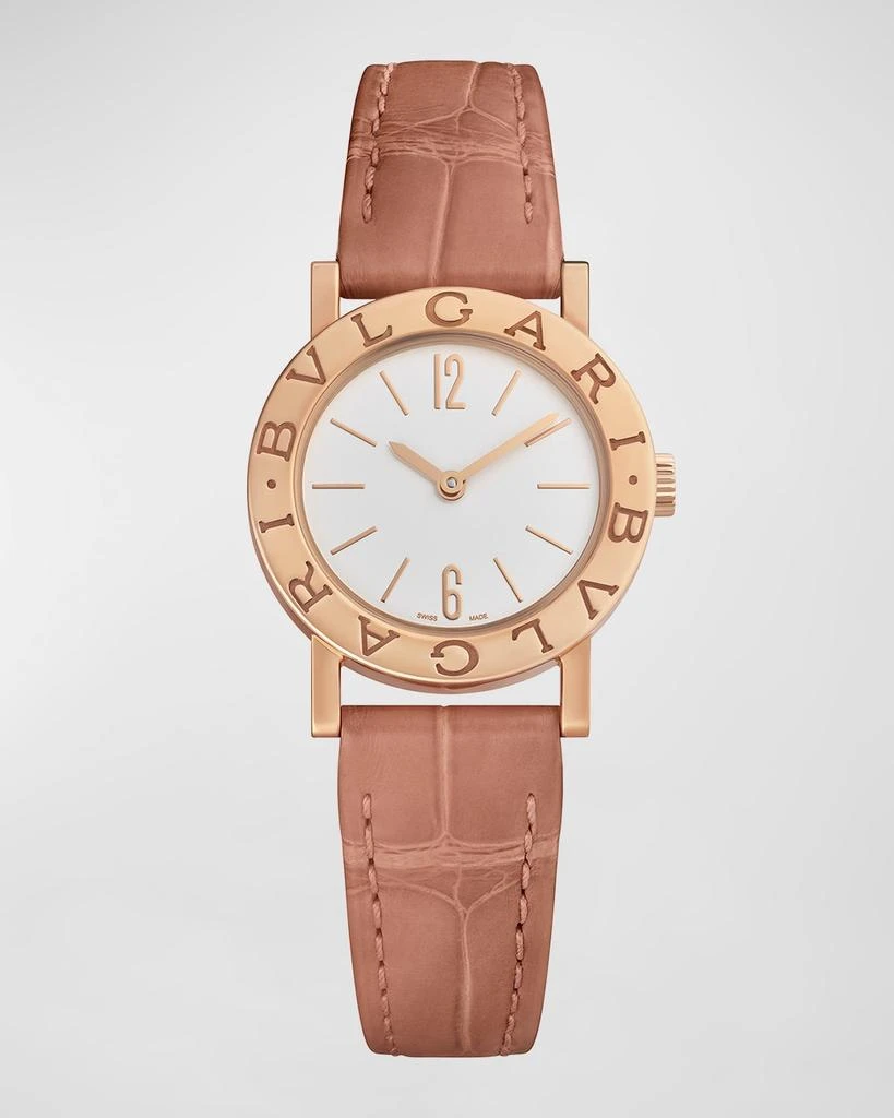 BVLGARI 26mm BVLGARI BVLGARI 18K Rose Gold Watch 1