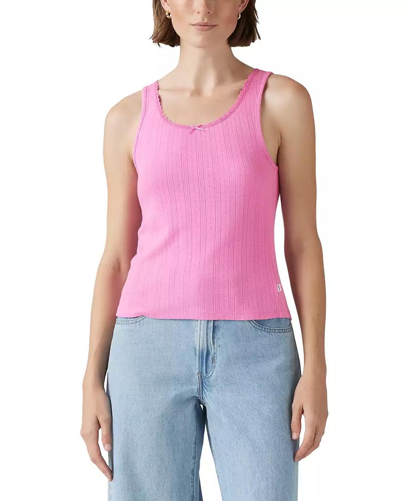 売れ筋商品|||リーバイス カットソー トップス レディース Women's Sweetie Pointelle Tank Top Crocus Levi's Women's Sweetie Pointelle Tank Top - Compare Prices