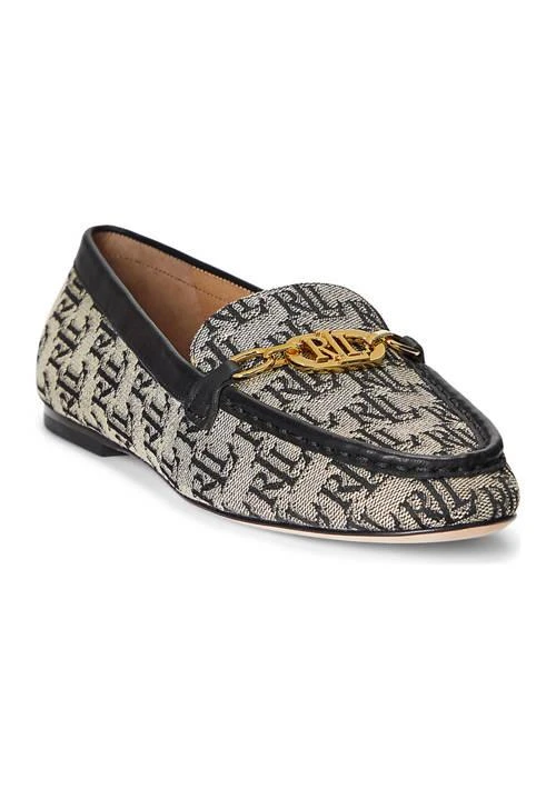 Ralph Lauren Ralph Lauren Averi Ii Monogram Jacquard Loafers 1