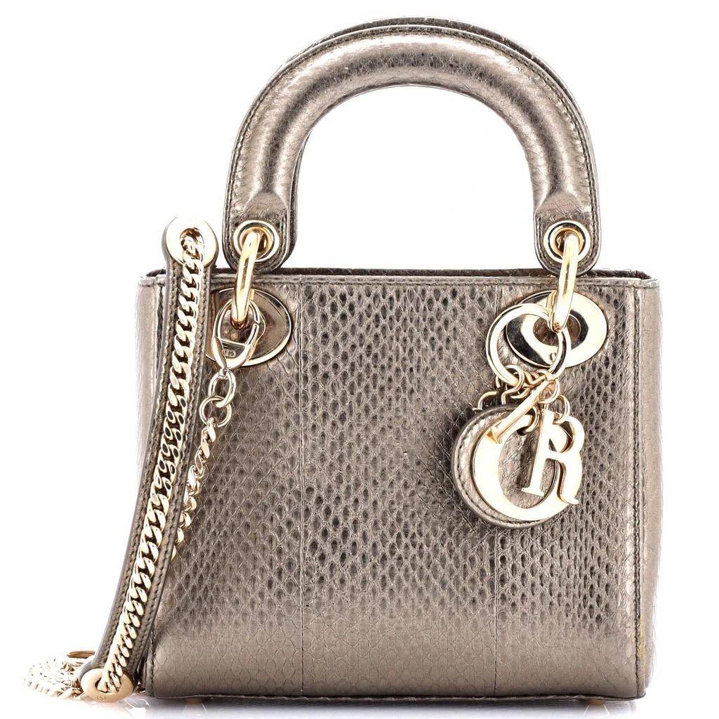 Dior Lady Dior Chain Bag Python Mini 1