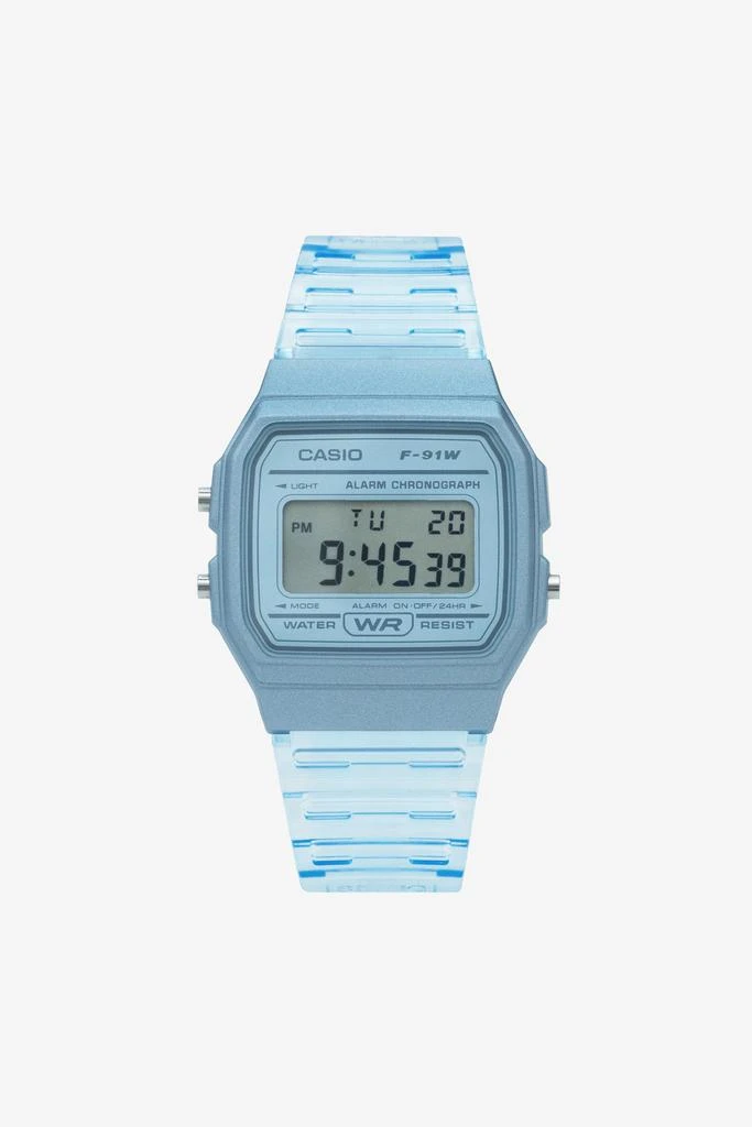 Los Angeles Apparel WCHD7CF - Casio Unisex Digital Clear Jelly Strap Watch 3