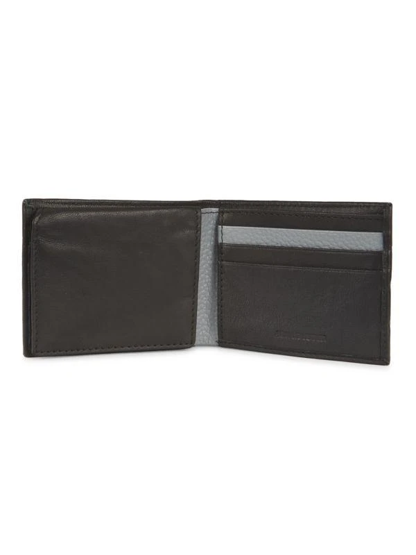 Karl Lagerfeld Paris Logo Leather Bifold Wallet 2