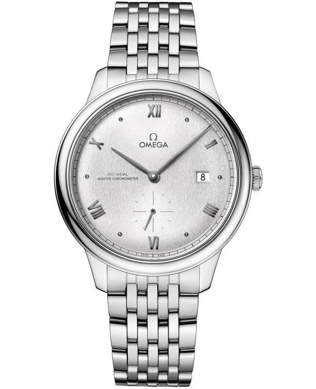 Omega Omega De Ville Prestige Co-Axial Master Chronometer Small Seconds 41mm Automatic Silver Dial Steel Men's Watch 434.10.41.20.02.001 1