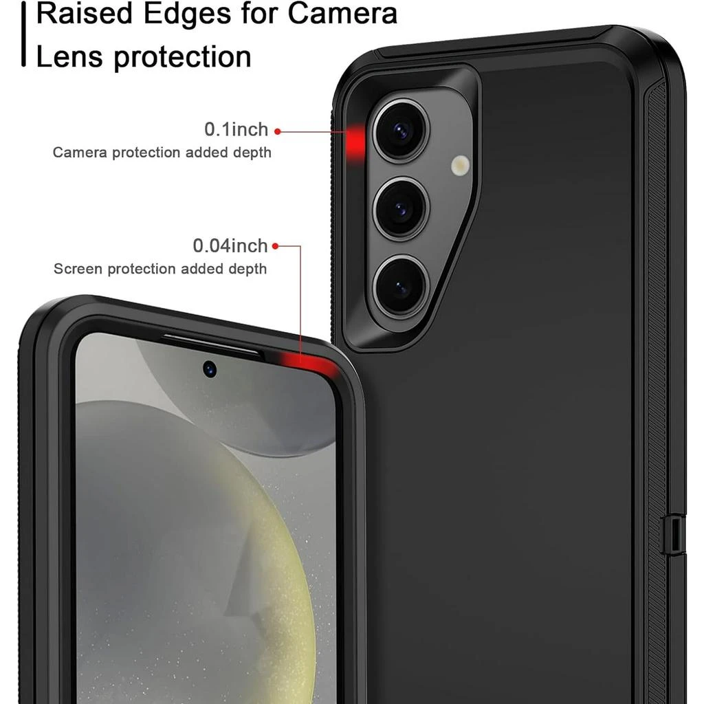 ENTRONIX Entronix Case Compatible with Galaxy S25 FE - Triple-Layer Heavy Duty Protection 3