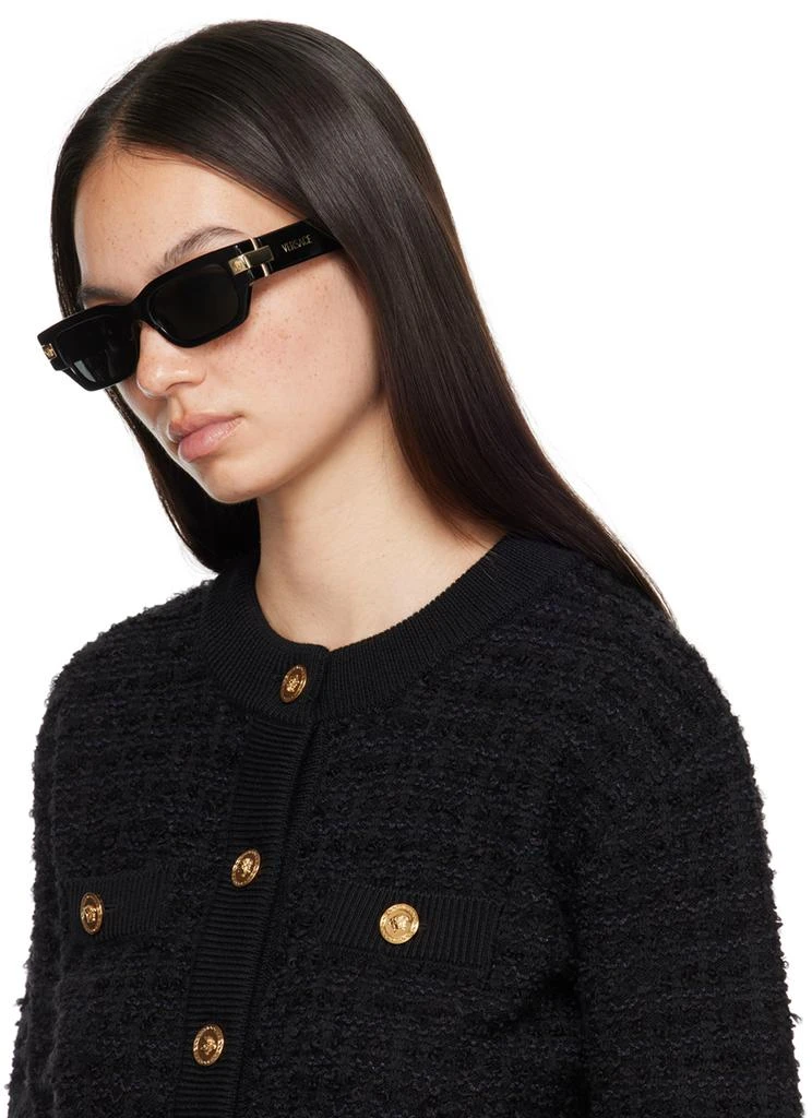Versace Black Classic Top Sunglasses 4