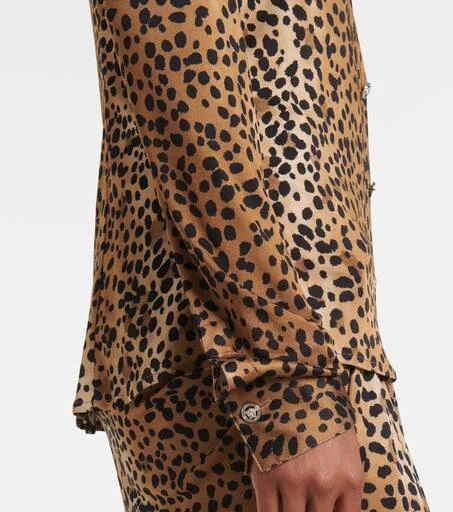 Versace Leopard-print shirt 5
