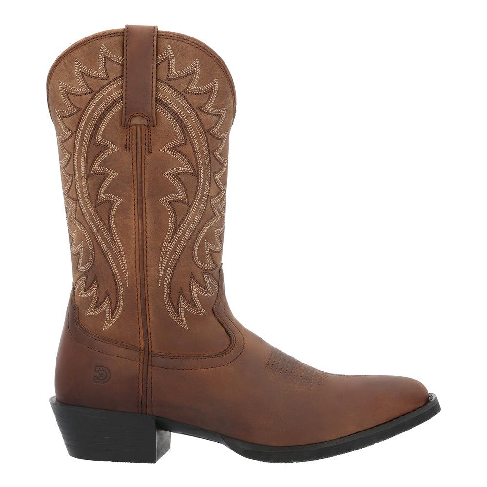 Durango Shyloh 12 Inch Embroidered Round Toe Pull On Cowboy Boots