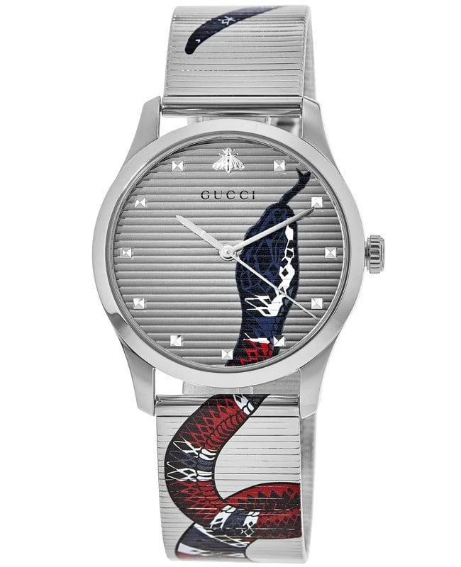 Gucci Gucci G-Timeless 38mm King Snake Steel Unisex Watch YA1264123 1
