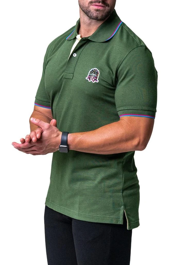 Maceoo Mozart Embroidered Polo Shirt 6
