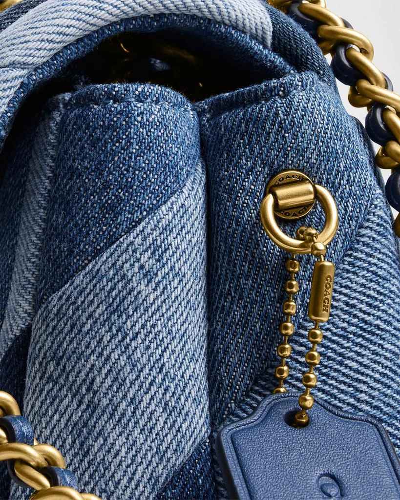 Coach Tabby 20 Quilted Patchwork Denim Shoulder Bag 6