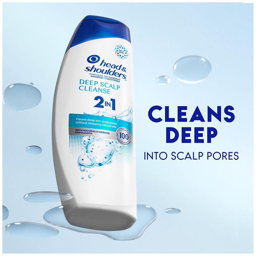 Head & Shoulders 2 in 1 Dandruff Shampoo and Conditioner, Anti-Dandruff Treatment Fresh Mint