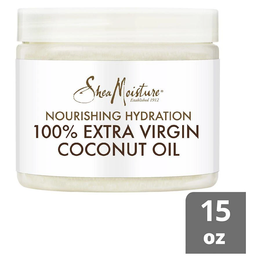 SheaMoisture 100% Extra Virgin Coconut Oil Moisturizer Nourishing Hydration 3