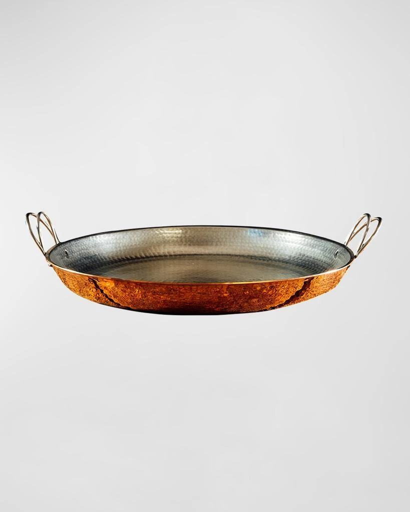 Sertodo Copper Alicante Paella Pan, 18" 1