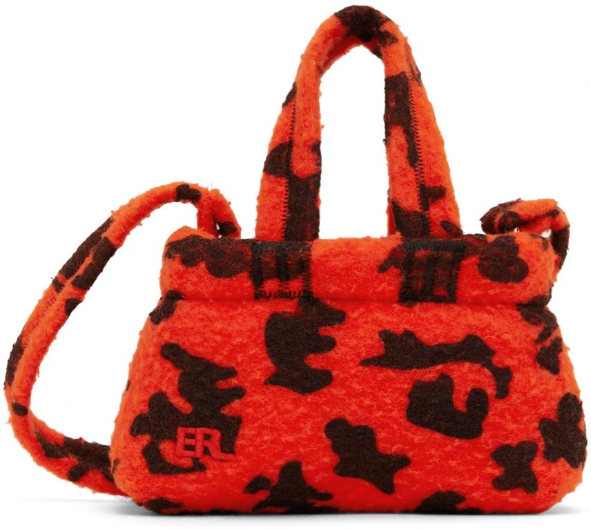ERL Orange Mini Puffer Bag 1