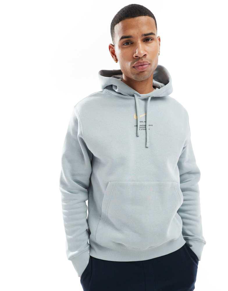 nike bodega graphic back print hoodie