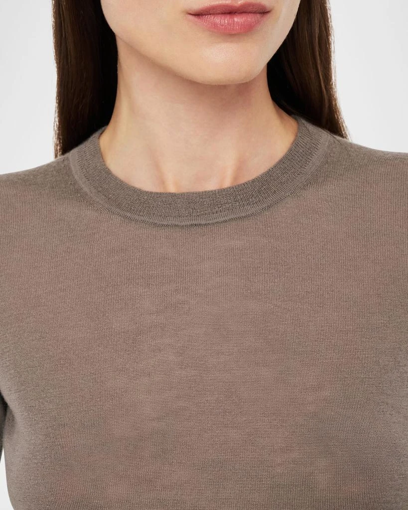 Joseph Cashair Semi-Sheer Cashmere Top 5