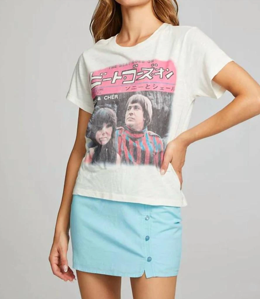 Chaser Sonny & Cher Beat Goes On Tee 1