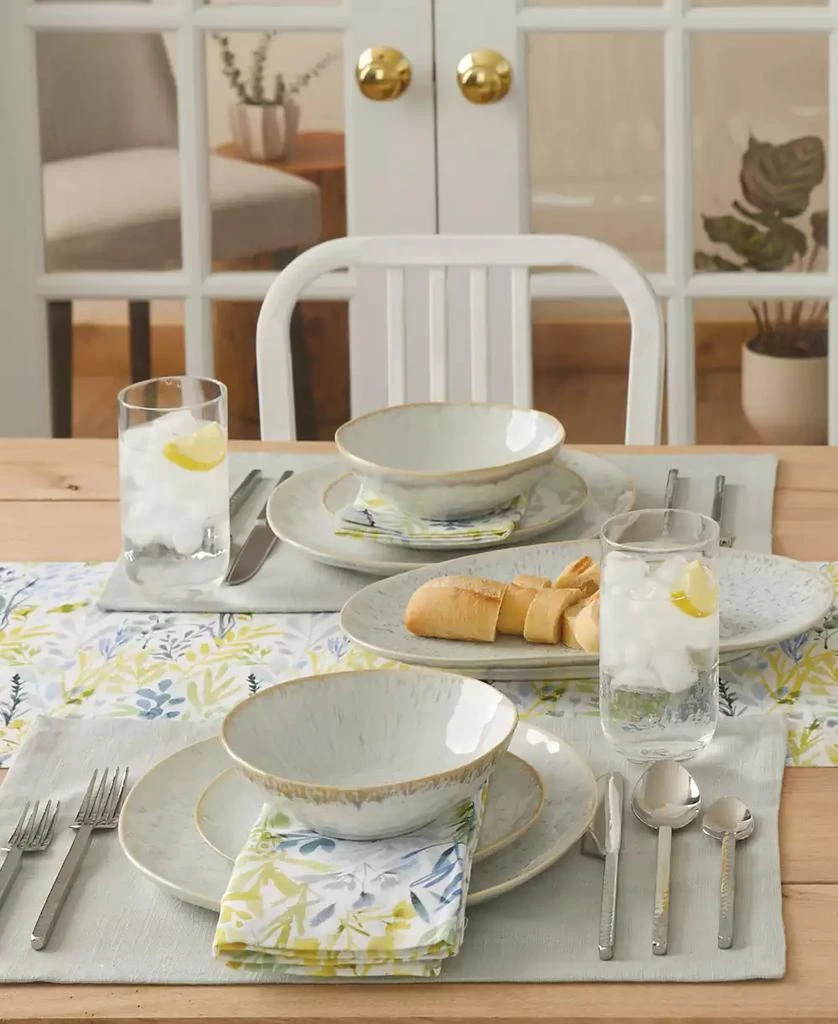 Tableau Blue Meadow Table Runner 3