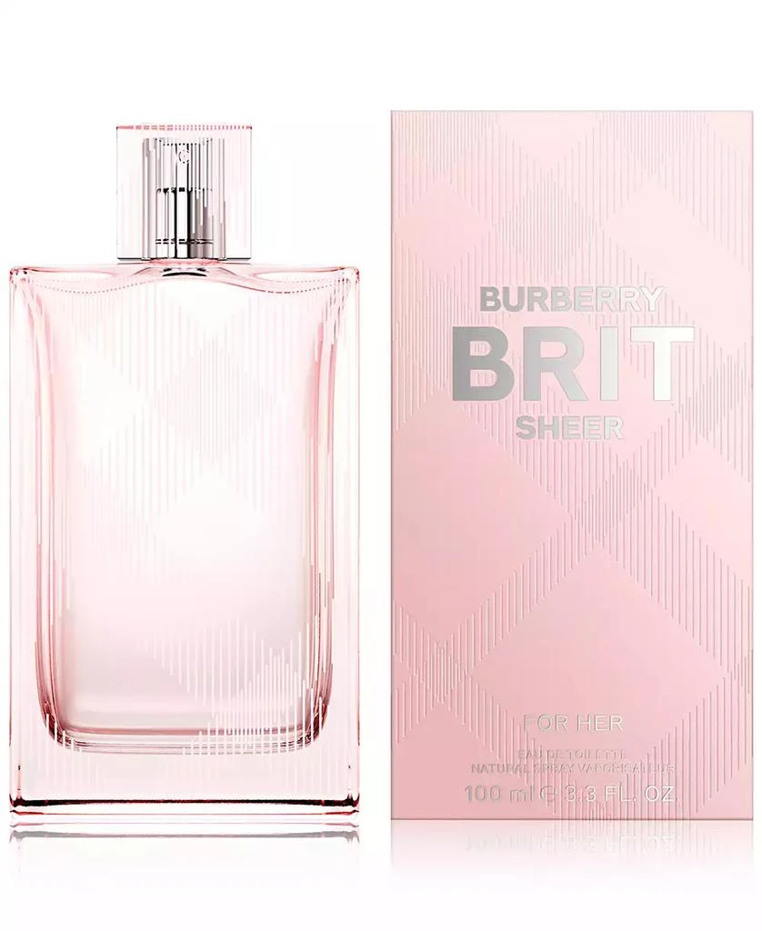 Burberry Brit Sheer Eau de Toilette Spray, 3.3 oz. 2
